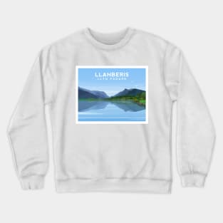 Llyn Padarn Lake - Llanberis, Snowdonia Wales Crewneck Sweatshirt